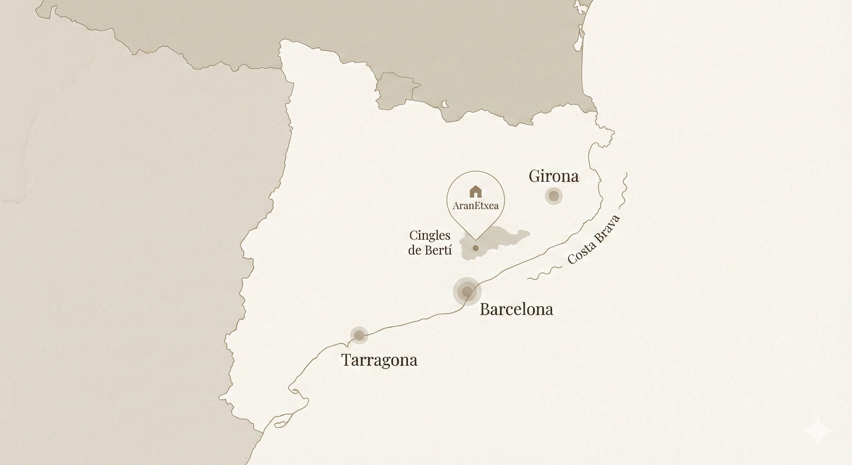 Map location Barcelona Bigues i Riells